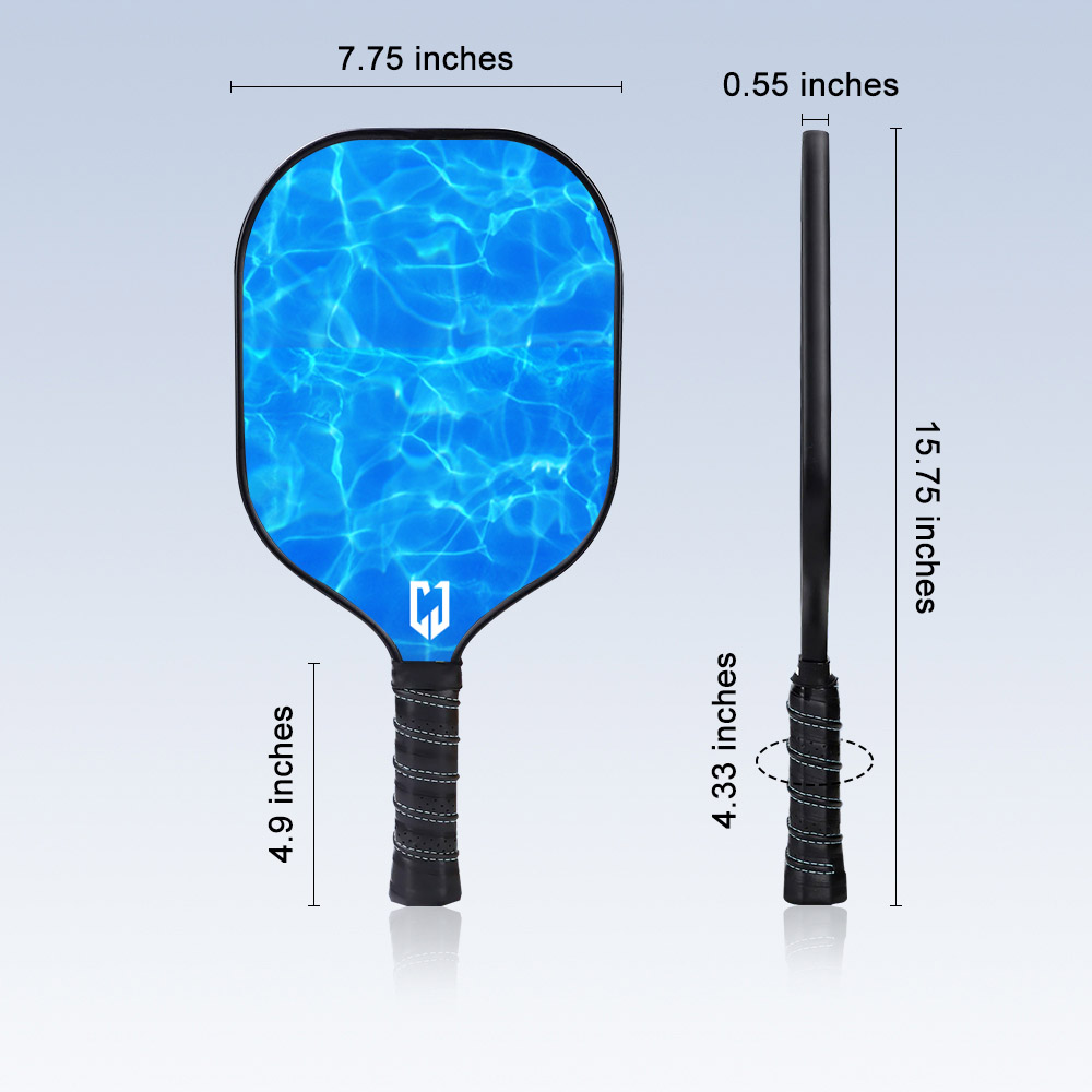 tamaño de la paleta de pickleball