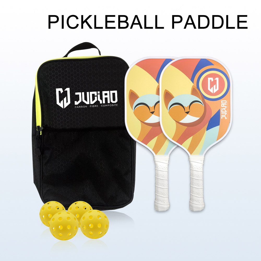 Paleta de pickleball de tela de carbono