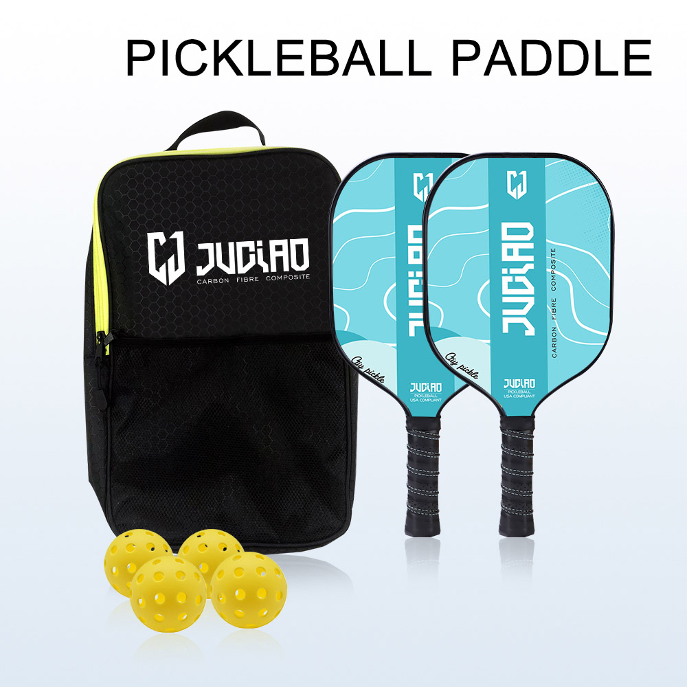 Juego de paletas de pickleball con 2 paletas de pickleball